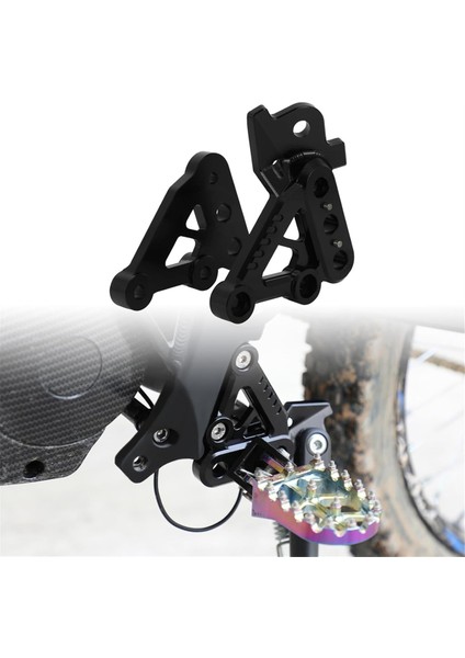Motosiklet Ayağı Pedal Braketi Talaria Mx3 Mx4 Ayak Parantezleri Elektrikli Kir Bisiklet Aksesuarları 1 Çift (Yurt Dışından) modelleri