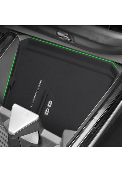 Bmw G45 X3 2024 2025 Lhd Telefon Tutucu Pedler Için Araba Merkezi Kontrol Kablosuz Şarj Önleyici Koruyucu Mat (Yurt Dışından) modelleri