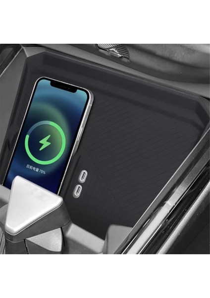 Bmw G45 X3 2024 2025 Lhd Telefon Tutucu Pedler Için Araba Merkezi Kontrol Kablosuz Şarj Önleyici Koruyucu Mat (Yurt Dışından) fırsatları