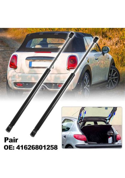 2 Pcs Bagaj Kapağı Asansör Destek Struts Bagaj Destek Çubukları Piston Çubuk 41626801258 Bmw Mini One Cooper R50 R50 R53 2001-2006 (Yurt Dışından) indirimleri