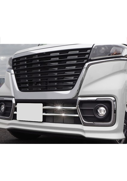 Suzuki Spacia Özel MK53S Araç Aksesuarları Için Araba Krom Ön Izgara Trim (Yurt Dışından) modelleri