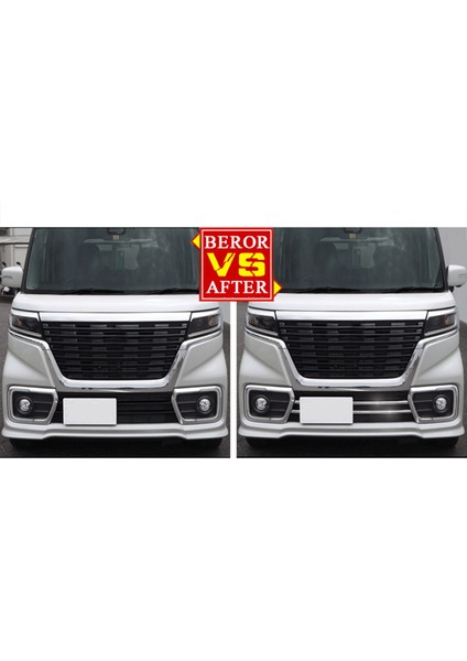 Suzuki Spacia Özel MK53S Araç Aksesuarları Için Araba Krom Ön Izgara Trim (Yurt Dışından) indirimleri