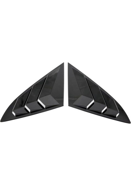 Changan Univ Uni -V 2023 2024 Otomobil Arka Spoiler Kanat Yan Pencere Üçgen Trim Kapak Trim Aksesuarları - Abs Siyah (Yurt Dışından) fiyatları