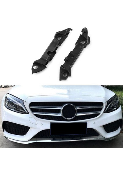 10 Paır Ön Tampon Montaj Ray Braketi 2058850821 2058850921 Mercedes Için Uygun Benz C Sınıfı W205 2014 (Yurt Dışından) fiyatları