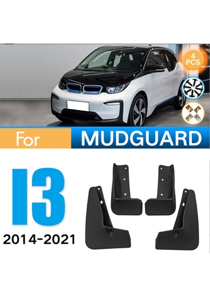 Araba Çamur Kanatları Çamurluk Çamur Koruyucusu Flep Flap Flaps Aksesuarları Bmw I3 2014-2021 (Yurt Dışından) modelleri