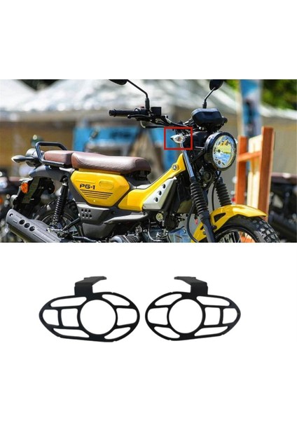 Yamaha Için Motosiklet Ön Turn Sinyal Işık Koruma Kapağı Pg1 Pg1 2023 2024 Aksesuarlar (Yurt Dışından) fiyatları