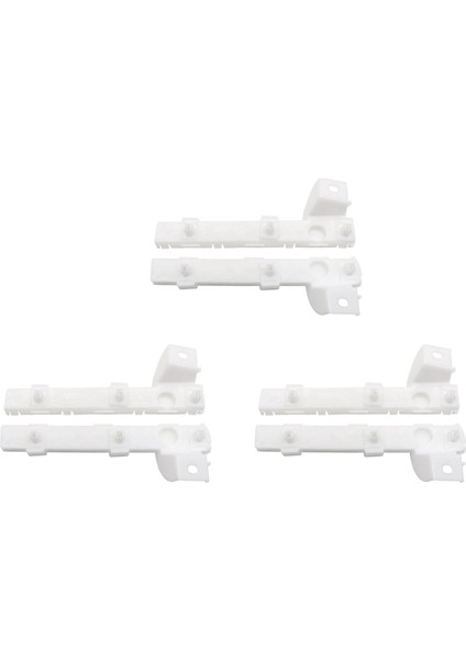 Evo 2008-2017 6400F549 6400F550 Hariç Mitsubishi Lancer Için 6x Ön Sağ ve Sol Tampon Braketi (Yurt Dışından)