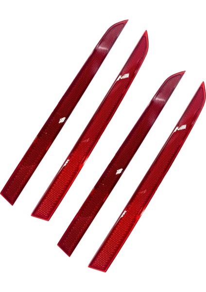 2x 63147847165 63147847166 Arka Tampon Reflektörü Arka Tampon Fren Reflektör Şeridi Uyarı Işıkları Araç Bmw F30 F31 (Yurt Dışından)