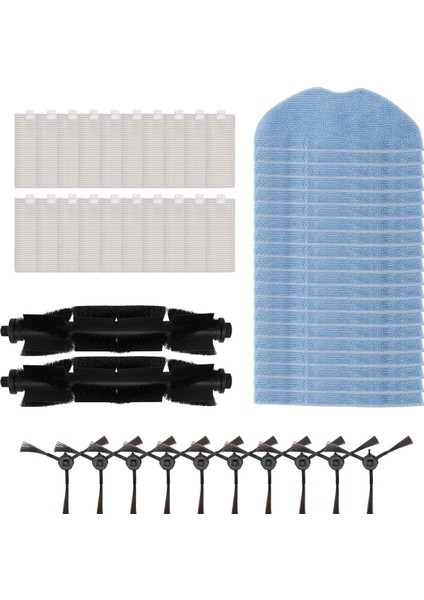 Ezvız Re4 / Re4 Plus / Re5 / Re5 Plus Ana Yan Fırça Mop Bezi Hepa Filtre Aksesuarları Yedek Yedek Parçalar (Yurt Dışından)