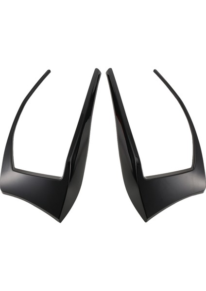 -Golf 7 Mk7 Gtd 2012-2015 Arka Tampon Ayırtıcısı Canard Sis Lambası Hafif Hava Havalandırma Yan Trim Kapak Parlak Siyah (Yurt Dışından)