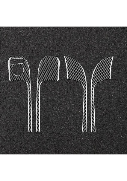 Acura Tl 2009-2014 Karbon Fiber Araba Kapısı Çekme Kapağı Kaplama Kaplama Iç Aksesuarları (Yurt Dışından) fırsatları