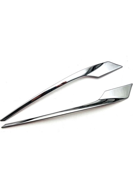 Araba Ön Tampon Sisli Light Lamba Şerit Krom Trim Dekoratif Toyota Prius 60 Serisi 2023 Aksesuarlar (Yurt Dışından)