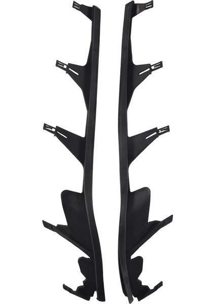 Araba Ön Üst Far Kapağı Şerit Seti Trim Trim Far Sızdırmazlık Strip Conta Bmw E46 46 4door 323I 325I 325XI 328I 330I 1998-2001 6312838486 63128384487 (Yurt Dışından)