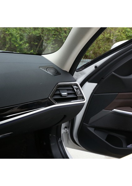 Bmw 3 Serisi G20 G28 2019-2020 Karbon Fiber Yan Klima Havalandırma Outlet Kapak Döşeme Sticker Lhd (Yurt Dışından) indirimleri