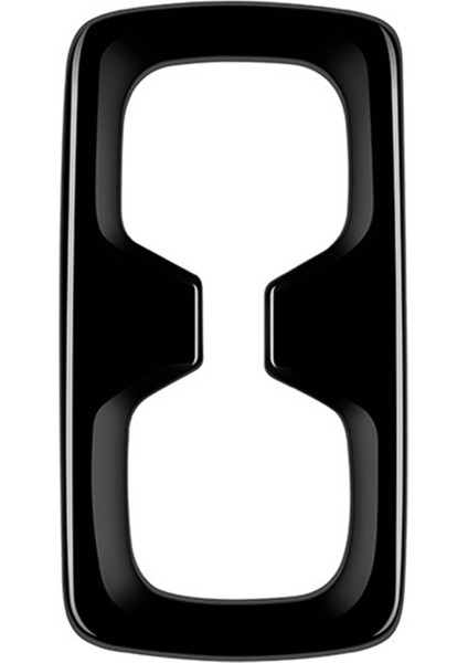 Araba Arka Kol Dayama Kapağı Su Bardağı Tutucu Çerçeve Arka Fincan Tutucu Döşeme Etiketi Toyota Prado LC250 2024 Parlak Siyah (Yurt Dışından)