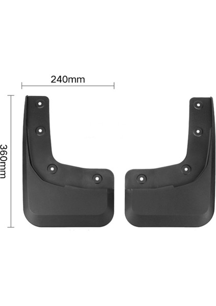 Ford Ranger Için Araba Çamur Fleps 2024 Çamurluk Çamur Koruma Flep Splash Flaps Aksesuarlar (Yurt Dışından) modelleri