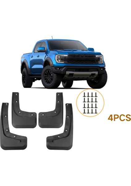 Ford Ranger Için Araba Çamur Fleps 2024 Çamurluk Çamur Koruma Flep Splash Flaps Aksesuarlar (Yurt Dışından) indirimleri