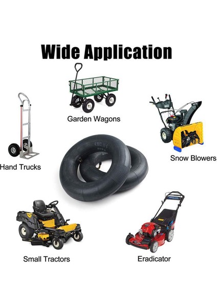 4x 4.10/3.50-6 Veya 4.00-6 Yedek Taşerler Için Iç Tüp Kar Üfleyicileri, Vagonlar, Arabalar, El Kamyonları, Çim Biçme Makineleri (Yurt Dışından) indirimleri
