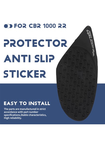 Honda CBR1000RR Cbr 1000 Rr 2008 2009 2011 2011 Için Tank Pad Koruyucu Çıkartma Çıkartma Gaz Diz Kavrama Tank Çekiş Pedi (Yurt Dışından) fırsatları