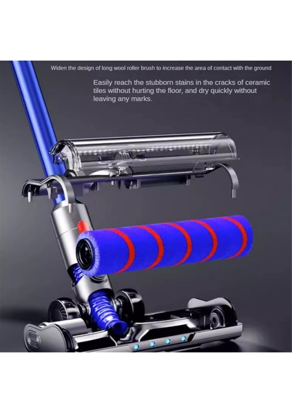DYSONV10V12SLIM Vakum Süpürgeleri LED Işıkları, Fırça Başı Yedek Parçaları Için Parke Zemin Ekleri (Yurt Dışından) fırsatları