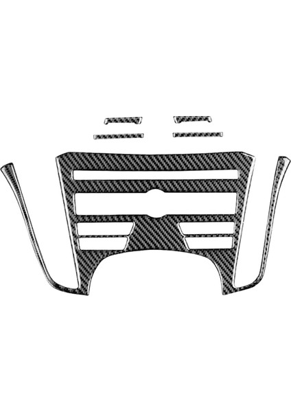 Acura Tl 2009-2014 Karbon Fiber Merkezi Konsolu Radyo Navigasyon Paneli Kapak Trim Iç Aksesuarlar (Yurt Dışından)
