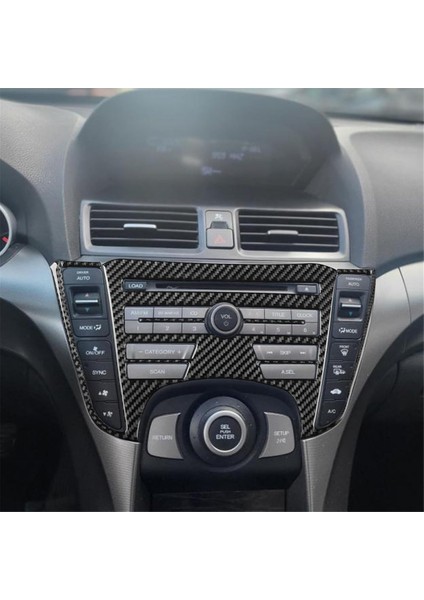 Acura Tl 2009-2014 Karbon Fiber Merkezi Konsolu Radyo Navigasyon Paneli Kapak Trim Iç Aksesuarlar (Yurt Dışından) indirimleri