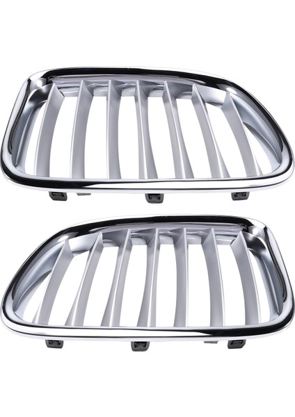 1paır Ön Tampon Üst Orta Grille Krom Bmw X1 Serisi E84 2010-2012 51112993307, 51112993308 (Yurt Dışından) modelleri