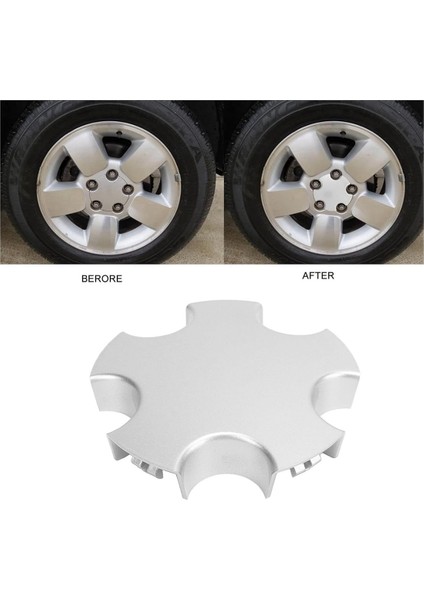 Jeep Cherokee Için 2x Araç Tekerlek Merkezi Kapağı 2001-2004 Hub Kapak Kapağı 5FA51PAKAC Araç Aksesuarları (Yurt Dışından) fırsatları
