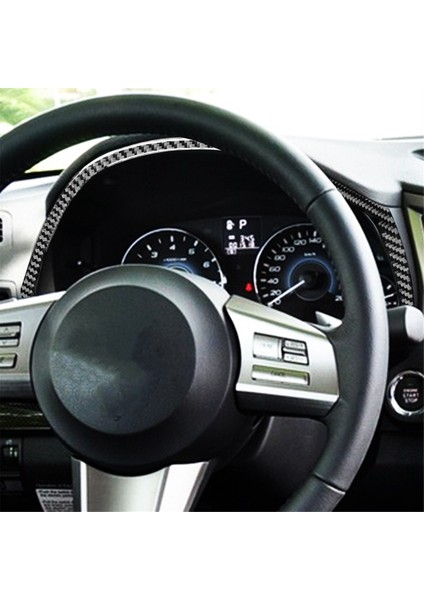 Subaru Mirası Outback Için Karbon Fiber 2010-2014 Dash Speedometre Çerçeve Kapak Trim Çıkrısı Iç Aksesuarlar (Yurt Dışından) indirimleri