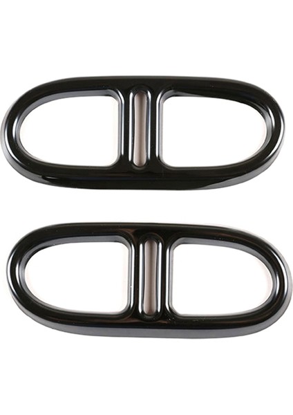 Paslanmaz Çelik Araba Arka Egzoz Kuyruk Borusu Kapak Mercedes-Benz Gla/glb 2020-2021 Susturucu Dekorasyon Çerçevesi (Yurt Dışından)