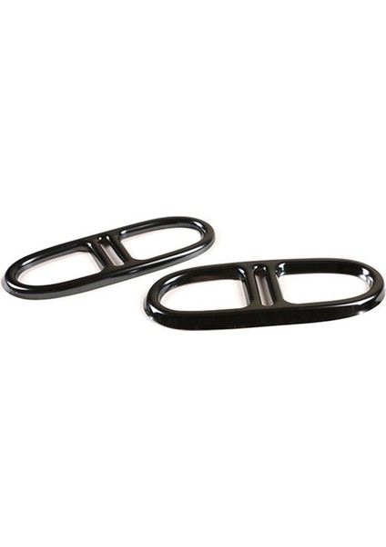 Paslanmaz Çelik Araba Arka Egzoz Kuyruk Borusu Kapak Mercedes-Benz Gla/glb 2020-2021 Susturucu Dekorasyon Çerçevesi (Yurt Dışından) modelleri