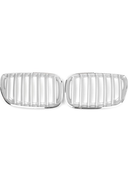 51137113733 Araba Izgaraları Anti-Çizik Abs Araba Ön Kaput Izgara Yarış Izgaraları Bmw X5 E53 04-06 Araba Parçaları 51137113734 (Yurt Dışından)