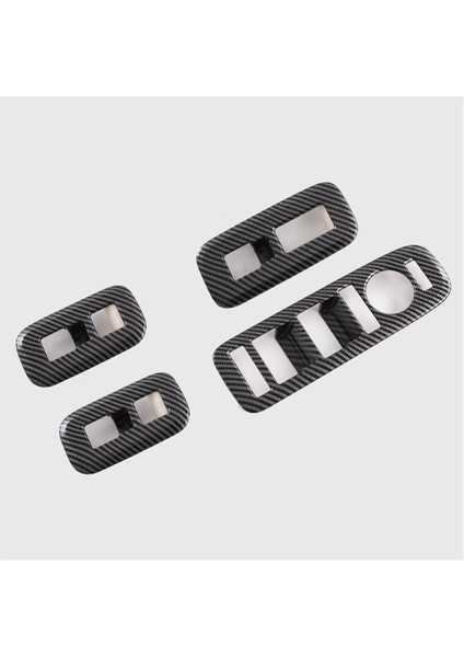 Hyundai Santa Fe Mx5 2024 Lhd Karbon Fiber Araç Pencere Asansör Anahtarı Düğmeleri Kapak Döşeme Aksesuarları (Yurt Dışından) fiyatları