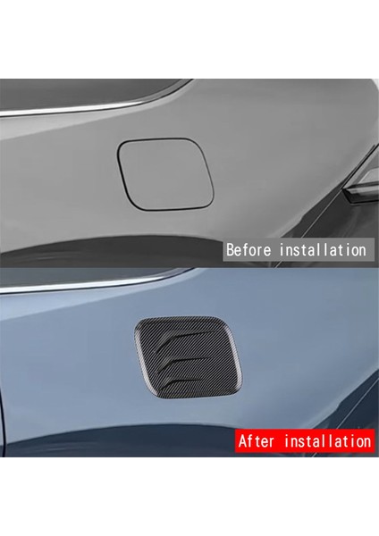 Toyota Grand Highlander 2024 Için Araba Yakıt Deposu Kapağı Trim Gaz Kapağı Karbon Fiber Dekorasyon Çıkartması (Yurt Dışından) fırsatları