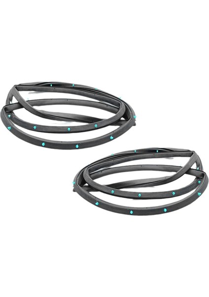 Yeni Yüksek Kaliteli Araba Sol Ön Ön Kapı Pencere Mühür Şeridi 72310-S84-A01 72350-S84-A01 Honda Accord Için (Yurt Dışından)