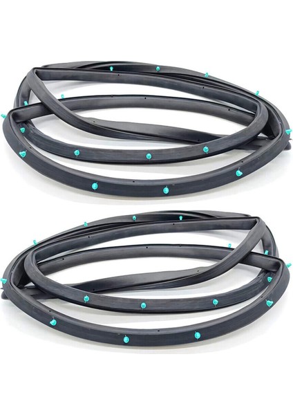 Yeni Yüksek Kaliteli Araba Sol Ön Ön Kapı Pencere Mühür Şeridi 72310-S84-A01 72350-S84-A01 Honda Accord Için (Yurt Dışından) indirimleri