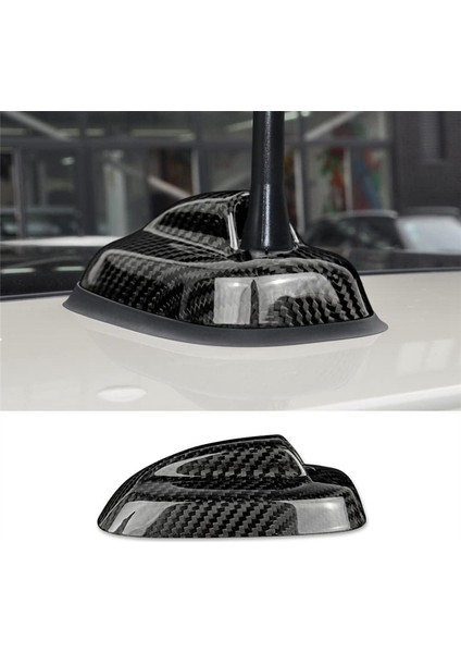 Mini Cooper Için Kuru Karbon Fiber F55 F56 2013-2020 Aksesuarlar Araba Çatı Köpekbalığı Fin Anten Sinyal Atışları Kapak Çıkartma (Yurt Dışından) modelleri