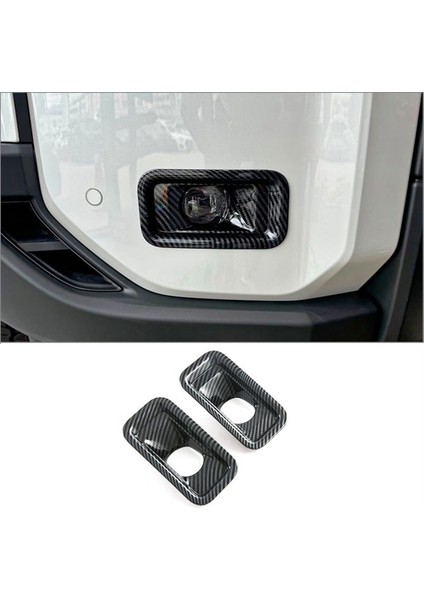 Toyota Land Cruiser Prado 250 J250 LC250 2024 Aksesuarlar Karbon Fiber Için Ön Sis Lamba Işık Kapağı Döşeme (Yurt Dışından) fırsatları