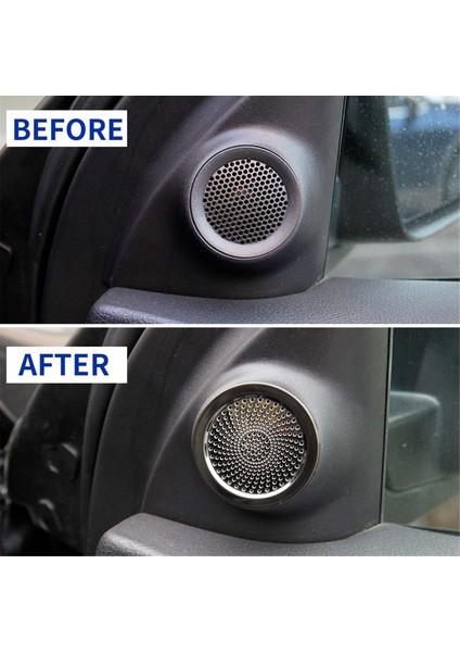 Iç Ön Kapı Dodge Durango 2014-2022 Iç Aksesuarlar (Siyah Parlak) Için Küçük Hoparlör Kapağı Döşeme (Yurt Dışından) modelleri