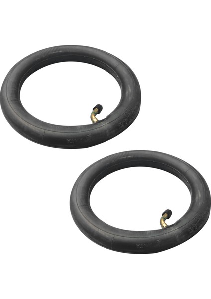 2x 8 Inç 8x1 1/4 Scooter Iç Tüp Bükülmüş Valf Takımları A Katlı Bisiklet Elektrik / Gaz Scooter Tüpü (Yurt Dışından)