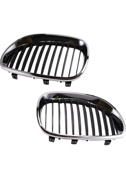 Ön Izgara Radyatör Izgara Böbrek Tampon Grille 51137027061 51137027062 Bmw 5 Serisi E60 E61 Hava Emme Gril (Yurt Dışından)