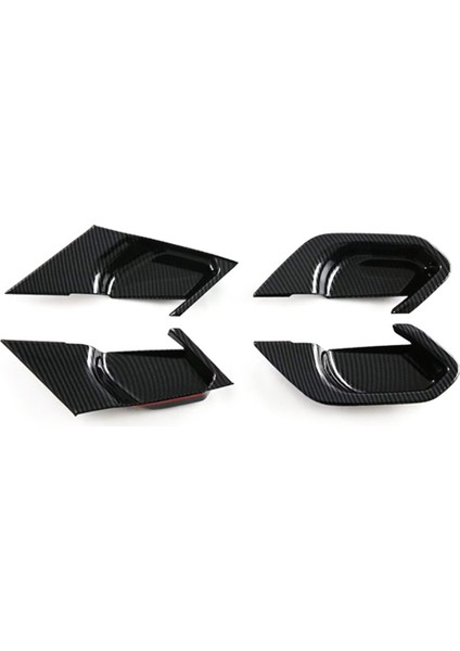 Bmw 5 Serisi G60 2024 Iç Kapı Tutucu Kase Kapağı Döşeme Dekorasyon Iç Aksesuarları, Abs Karbon Fiber (Yurt Dışından)