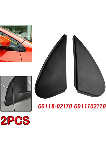 1paır Dikiz Ayna Üçgen Çamurluk Köşe Kapağı 60118-02170 6011702170 Toyota Corolla 14-18 Pencere Üçgen Paneli (Yurt Dışından) indirimleri