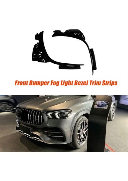 1paır Araç Ön Tampon Sis Faresi Çerçeve Trim Şeritleri Mercedes-Benz Gle W167 2020-2024 A167858503 A1678588603 (Yurt Dışından) fiyatları