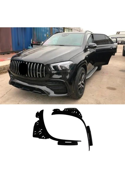 1paır Araç Ön Tampon Sis Faresi Çerçeve Trim Şeritleri Mercedes-Benz Gle W167 2020-2024 A167858503 A1678588603 (Yurt Dışından) modelleri