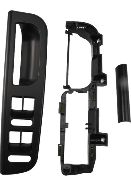 Siyah Ön Sol Switch Çerçevesi ve Tutma Trim ve Braketi - Jetta Bora Golf Mk4 (Yurt Dışından)