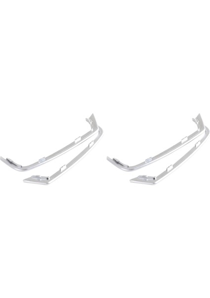 F10 F11-BMW 5 Serisi 2011-2013 Abs Chrome Door Hoparlörler Çerçeve (Yurt Dışından)