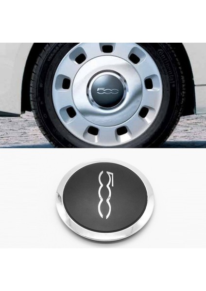 4 Pcs 133MM Fiat Için Hubcap 500 Tekerlekler Merkez Hub Kapakları 68078419AC 68078421AC Toz Kapağı 51884863 Gümüş (Yurt Dışından) fırsatları