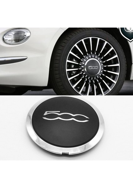 4 Pcs 133MM Fiat Için Hubcap 500 Tekerlekler Merkez Hub Kapakları 68078419AC 68078421AC Toz Kapağı 51884863 Gümüş (Yurt Dışından) indirimleri