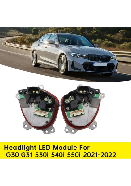 1paır Far LED Dönüş Sinyal Işık Modülü 23508301 23508302 Bmw G30 G31 530I 540I 550I 2021-2022 235.083-01 Yüksek (Yurt Dışından) modelleri